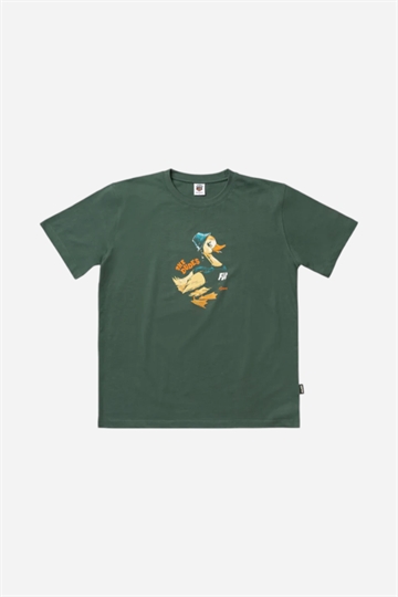 The Dudes Fduck T-shirt - Bottle Green